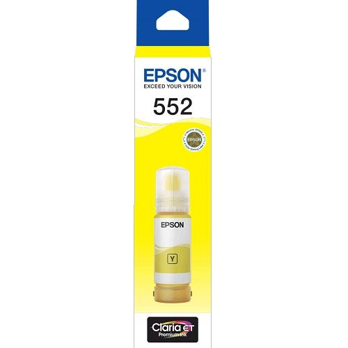 Epson T552 Yellow Genuine Ink Bottle (C13T06W492)