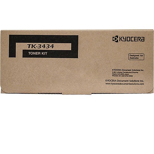 Kyocera TK-3434 Black Genuine Toner Cartridge