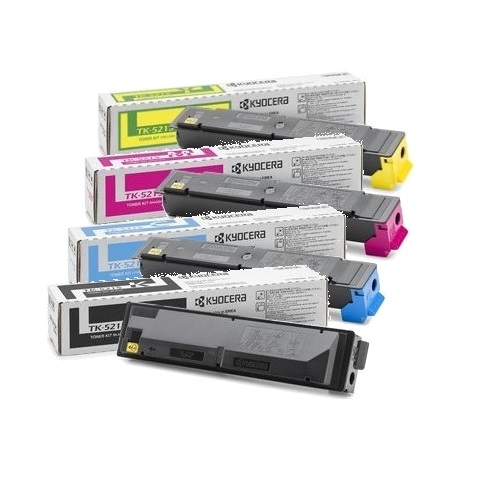 4 Pack Kyocera TK-5219 Genuine Toner Cartridges