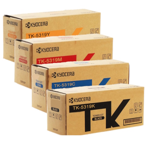 4 Pack Kyocera TK-5319 Genuine Toner Cartridges