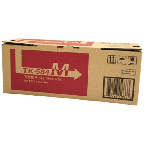 Kyocera TK-584M Magenta Genuine Toner Cartridge