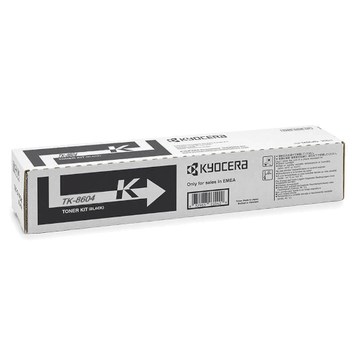 Kyocera TK-8604K Black Genuine Toner Cartridge