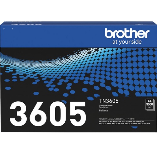 Brother TN-3605 Black Genuine Toner Cartridge