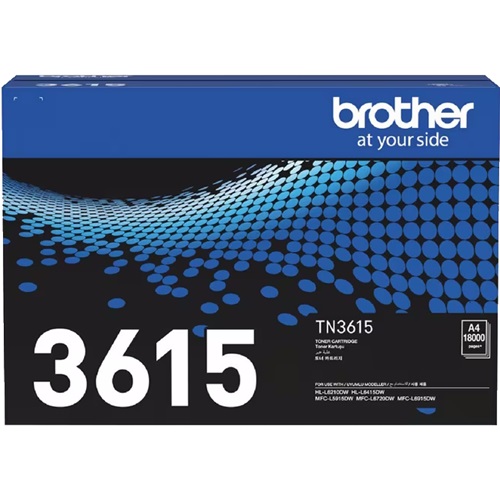 Brother TN-3615 Black Ultra High Yield Genuine Toner Cartridge