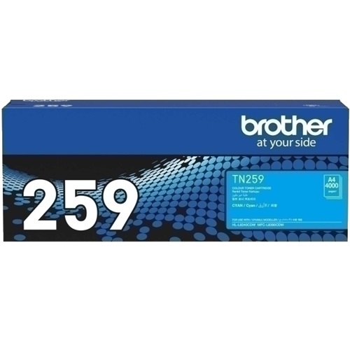 Brother TN259C Cyan Extra High Yield Genuine Toner Cartridge