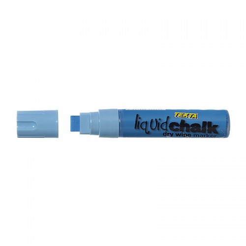 Texta Liquid Chalk Marker Dry Wipe Blue