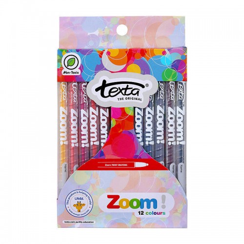 Texta Zoom Crayon - Pack of 12