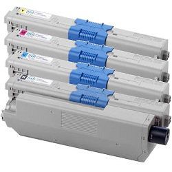10 Pack Oki Compatible 44469805/44469755-7 Toner Cartridges