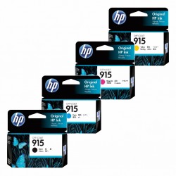4 Pack HP 915 Genuine Ink Cartridges (3YM15AA-18AA)