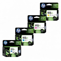 4 Pack HP 915XL Genuine Ink Cartridges (3YM19AA-22AA)