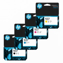 4 Pack HP 937 Genuine Ink Cartridges