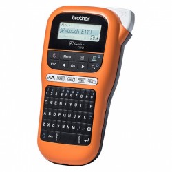 Brother PT-E110VP Handheld Thermal Transfer Ink Label Printer