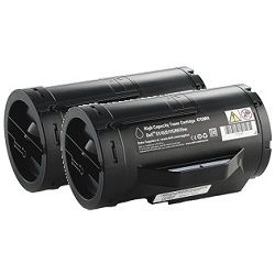 2 Pack Dell Compatible D2810 Toner Cartridges