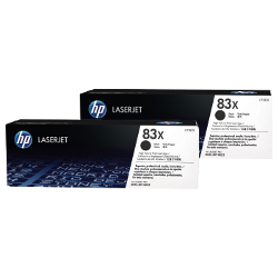 2 Pack HP 83X Genuine Toner Cartridges (CF283X)