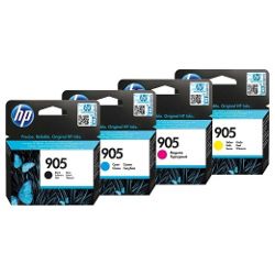 4 Pack HP 905 Genuine Ink Cartridges (T6M01AA/T6L89/93/97AA)