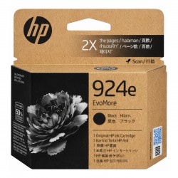 HP 924e Black High Yield Genuine Ink Cartridge (4K0V0NA)