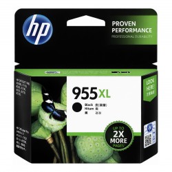 HP 955XL Black High Yield Genuine Ink Cartridge (L0S72AA)