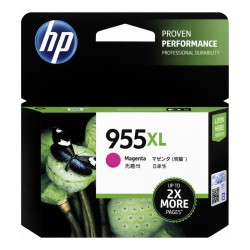 HP 955XL Magenta High Yield Genuine Ink Cartridge (L0S66AA)