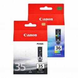 2 Pack Canon PGI-35/CLI-36 Genuine Ink Cartridges