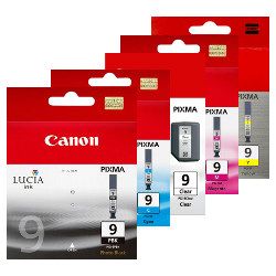 5 Pack Canon PGI-9 Genuine Ink Cartridges