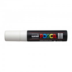 POSCA PC-17K Paint Marker Broad Chisel Tip - White