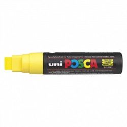 POSCA PC-17K Paint Marker - Broad Chisel Tip - Yellow