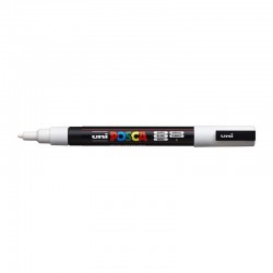 POSCA PC-3M Paint Marker Fine Bullet Tip -White