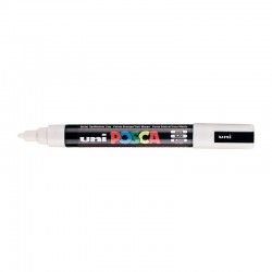 POSCA PC-5M Paint Marker Medium Bullet Tip - White