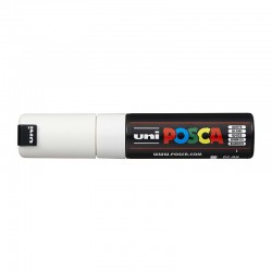 POSCA PC-8K Paint Marker Bold Chisel Tip - White