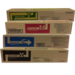 8 Pack Kyocera TK-5199 Genuine Toner Cartridges