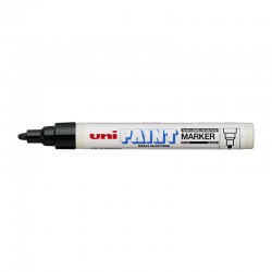 uni Paint Markers PX-20 Medium Bullet Tip - Black - Box of 12